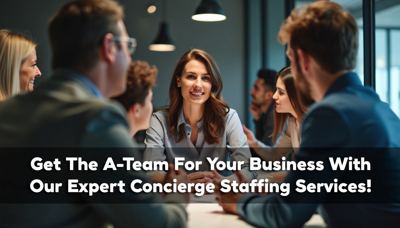 Expert concierge staffing services selecting candidates for business.