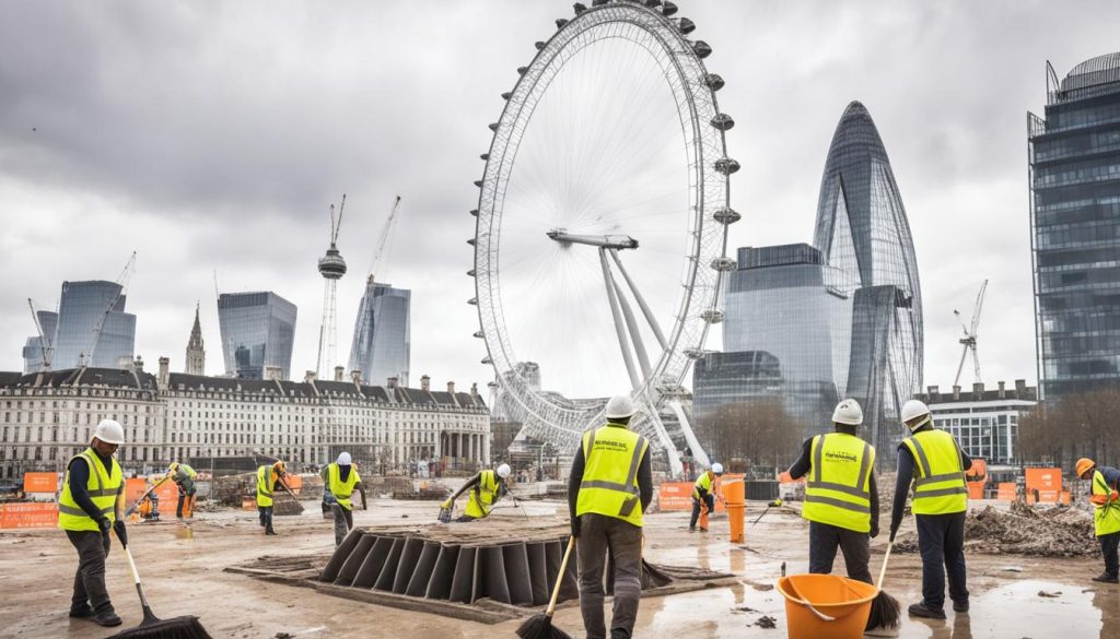 London job opportunities in site cleaning