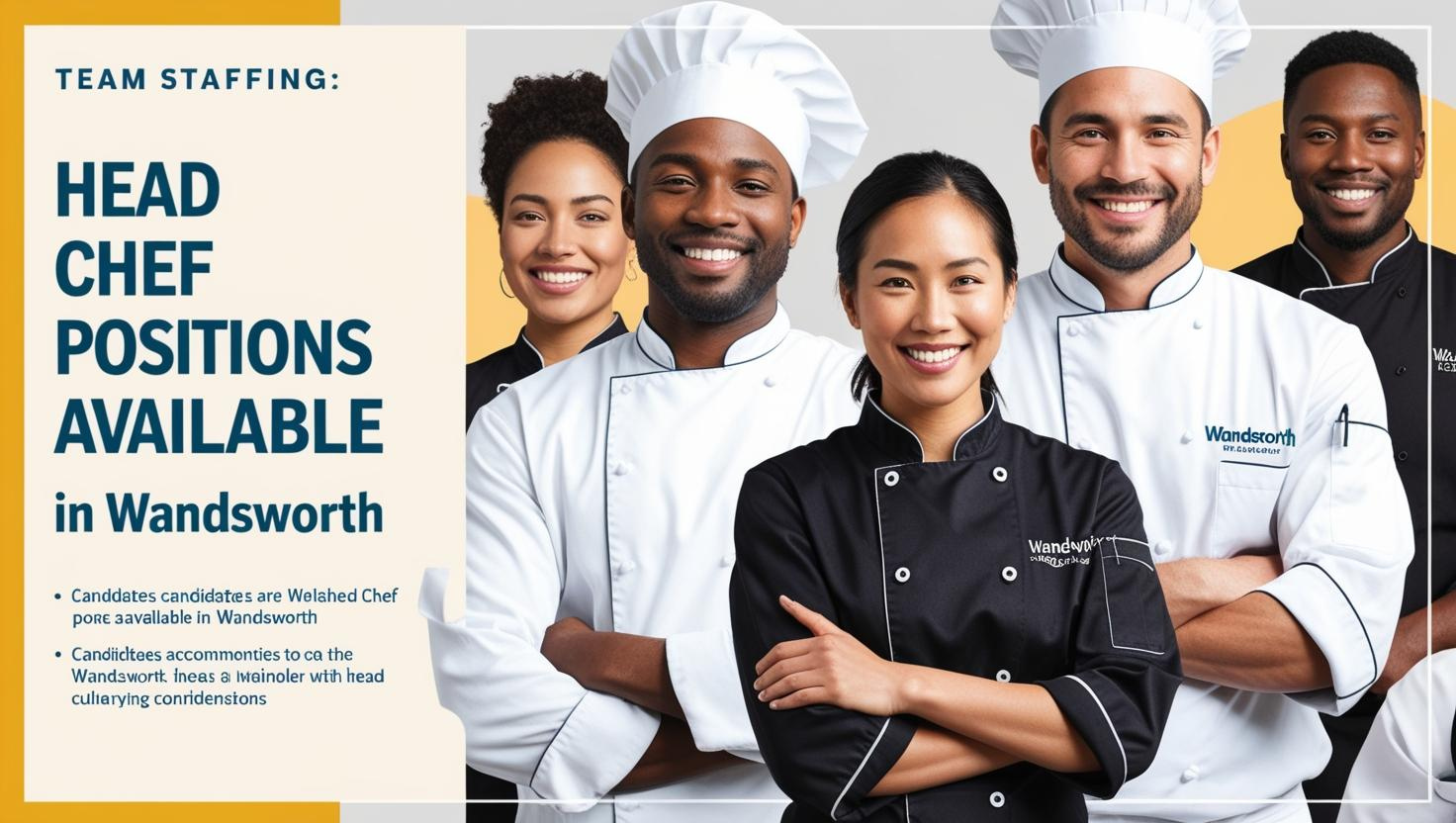 Head Chef Positions Available in Wandsworth
