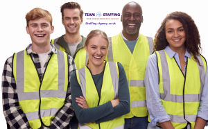 Team Staffing warehouse recruitment specialists in action
